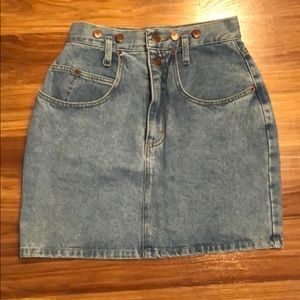 Jean skirt